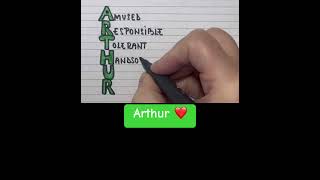 Meaning of the name ARTHUR #meaning #name #arthur