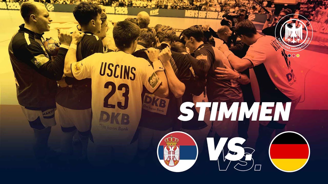 🏆 EHF EURO Vorrunde 🇷🇸🇩🇪 | Stimmen zum Spiel