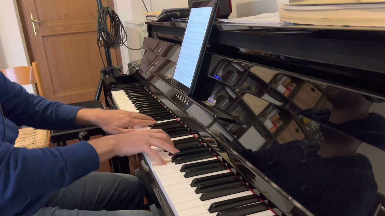 Amar pelos Dois - Salvador Sobral cover piano