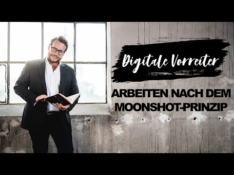 Digitale Vorreiter arbeiten nach dem Moonshot Prinzip | Prof. Dr. Lotter