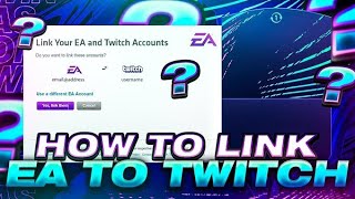 FIFA 21 - HOW TO LINK EA ACCOUNT TO TWITCH! *GET FREE 100K PACKS!*