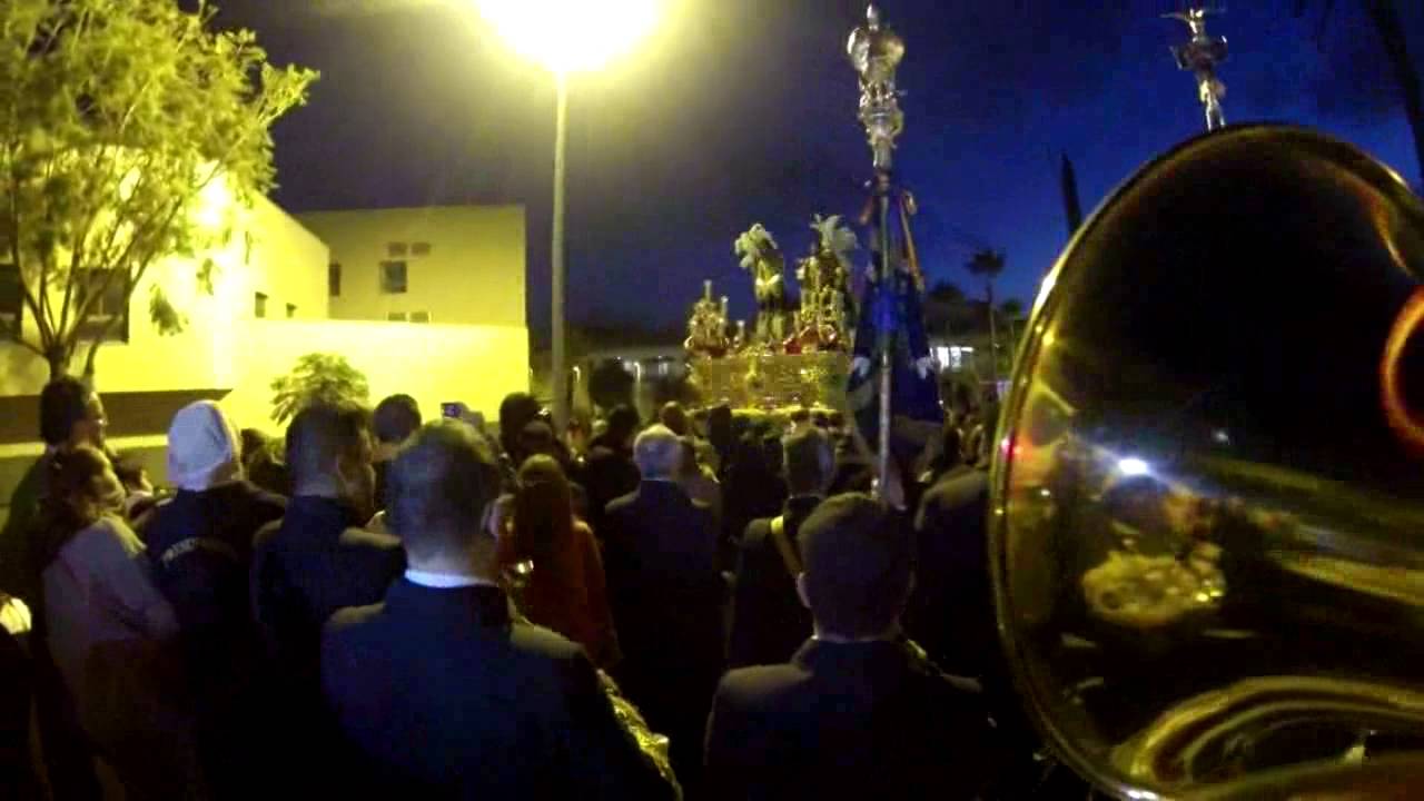 Señor de Presentación al Pueblo bajando el puente 2013