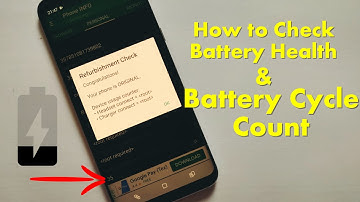 How to Check Battery Cycle Count & Health - No Root