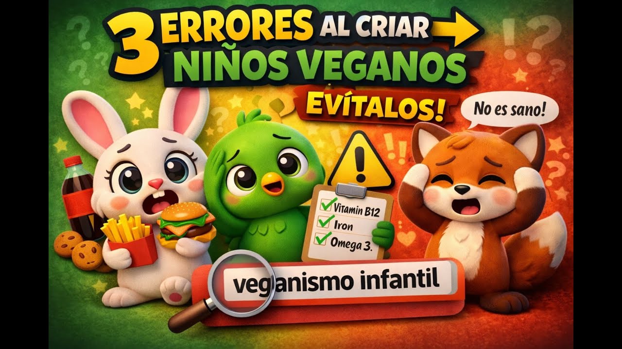 3 errores al criar niños veganos (y cómo evitarlos) | Veganismo infantil