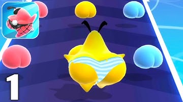 Jelly Run 3D - Gameplay Walkthrough Part 1 Levels 1-21 (Android & iOS)