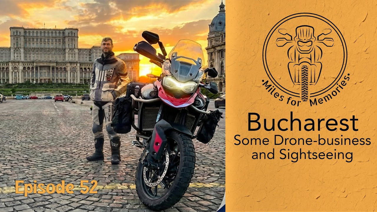 Bucharest - I took care of my damaged Drone and few steps sightseeing.