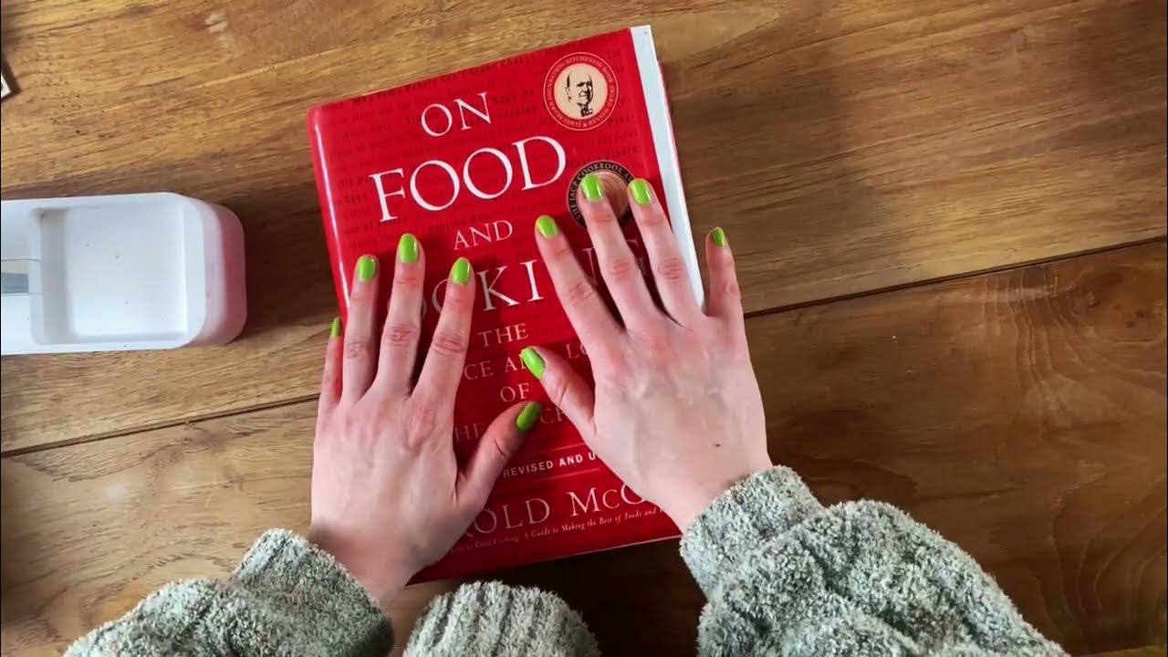 On Food and Cooking by Harold McGee Cookbook Review YouTube