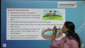 ACKNOWLEDGE SCIENCE HORIZON CLASS 3 CHAPTER 6 KEEPING SAFE