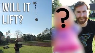 Will it Lift? - Phantom 4 Lift Test! Will it Lift? - Phantom 4 Lift Test!