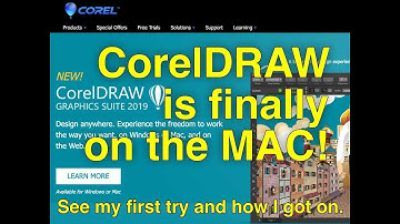 First Look at CorelDraw 2019 for the Mac