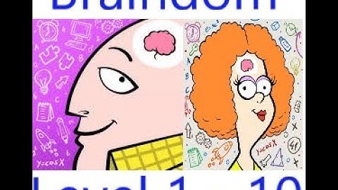 Braindom: Tricky Puzzles, Easy Games & Brain Tests Level 1 - 10