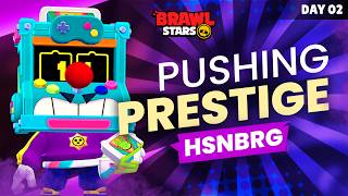 🔴LIVE - BRAWL STARS - PUSHING GRIFF TO PRESTIGE DAY 2