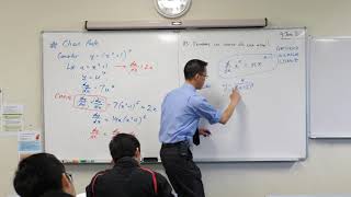 Leibniz's Derivative Notation (3 of 3: Introducing the chain rule)