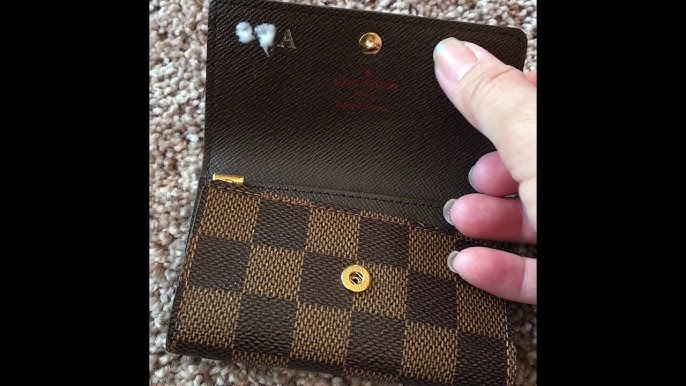 Louis Vuitton Card Holder Hot stamping. 