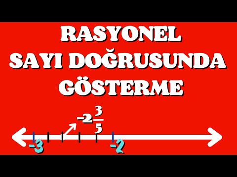 Rasyonel sayıları sayı doğrusunda gösterme