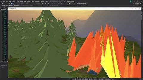 CSC8502 ││ Forest Graphical Scene ││ C++ Opengl.