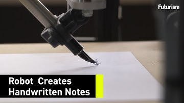 This Pen-Holding Robot Can Write Letters In Your Handwriting