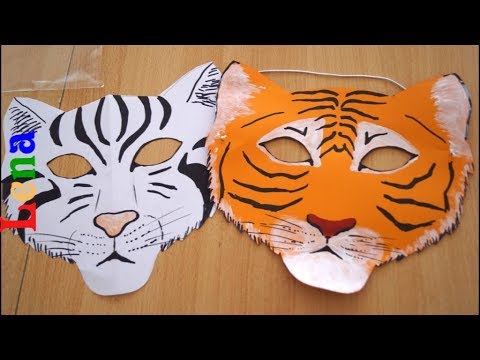 Video: Paano Gumawa Ng Mask Ng Tigre