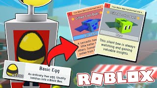 Thí Nghiệm Mua 1000 Basic Egg Thử Mở Ra Gifted Bee Trong Bee Swarm Simulator! (Roblox)