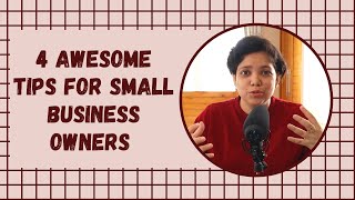 4 useful tips for small business owners | HINDI |