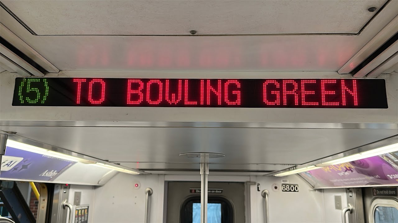 IRT Subway: R142 (5) Train Ride from Eastchester-Dyre Avenue to Bowling Green