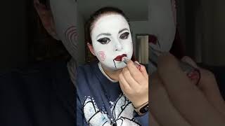 SAW ☠️☠️☠️  #makeup #makeupartist #shorts #halloween #tutorial