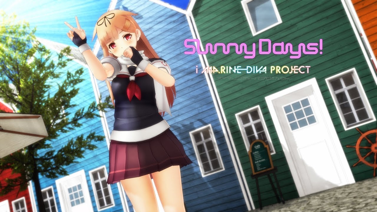 【MMD艦これ】夕立ちゃんで「SunnyDays!」修正版