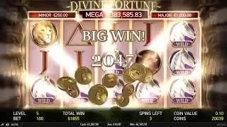 Divine Fortune СУПЕР ВЫИГРЫШ В СЛОТ . УМНОЖЕНИЕ Х7000