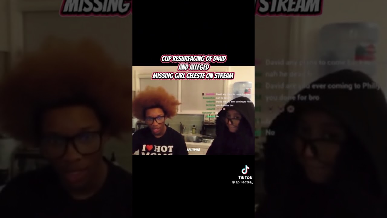 D4vd and Celeste on twitch stream 