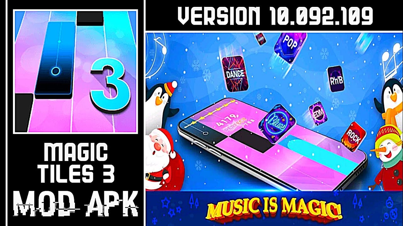 Magic Tiles 3 MOD APK Unlimited Money Version 10.092.109