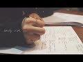 Pencil Writing Study With Me | 연필 사각사각 스터디윗미