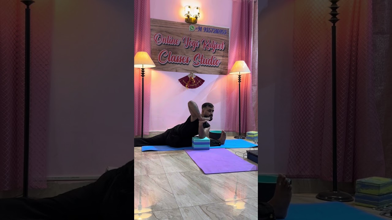 Learn how to do parivrtta hanumanasana with master yogi kuljeet  