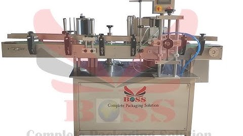 Single Side Vertical Labeling Machine