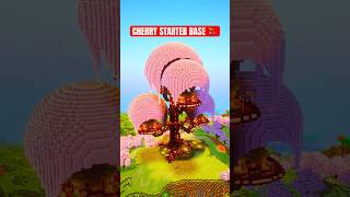 Cherry Starter Base💮 #minecraft