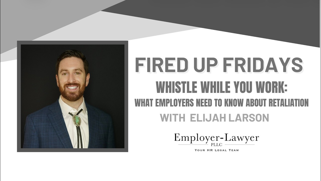 Fired Up Fridays - Whistle While You Work
