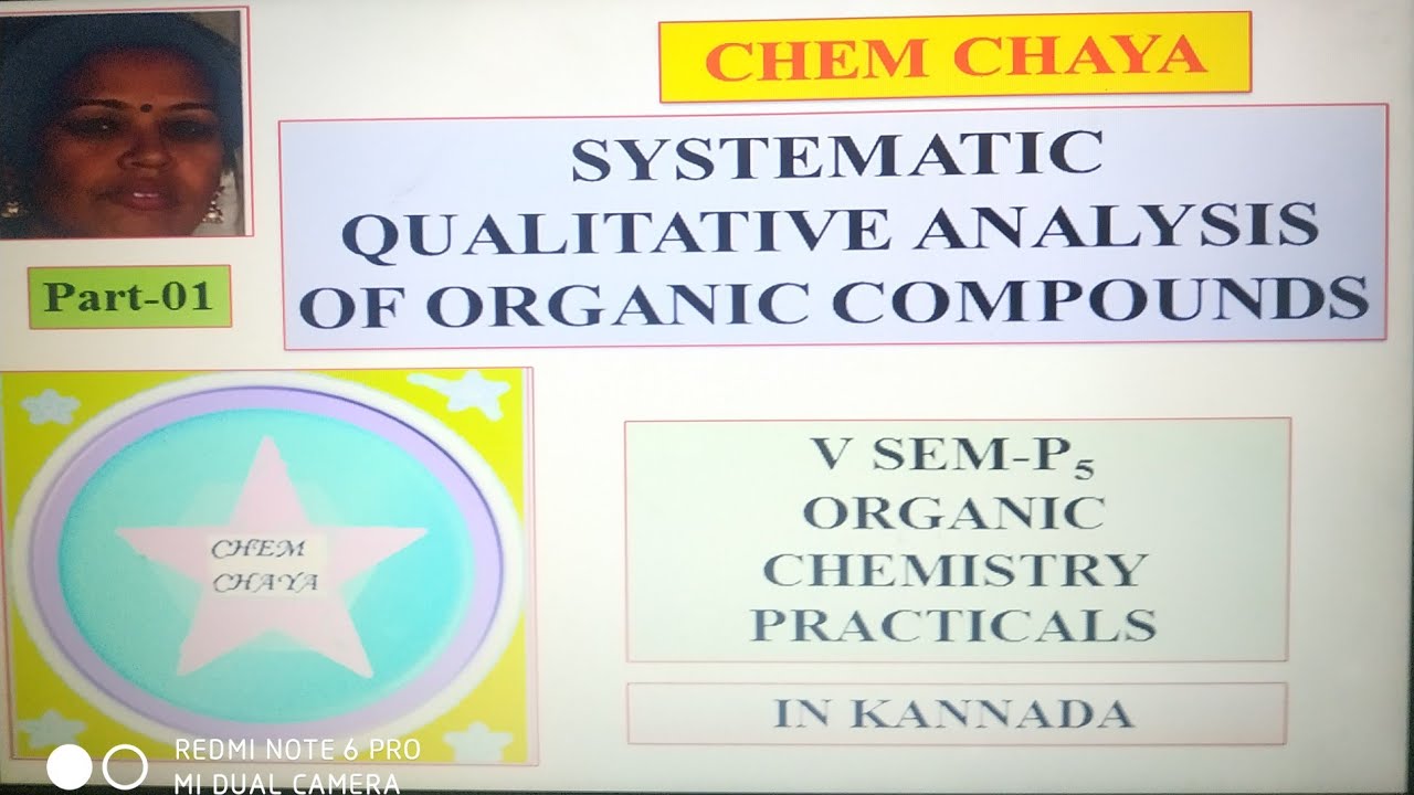 organic analysis part1 Preliminary tests Baeyers test, Ignition test