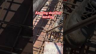Amazing 😱 steel bending construction #shortsfeed #trending #viral #construction #steel #bending