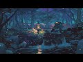 Midnight in forest ~  Forest sound ~   [lofi / jazzhop / chillhop mix] ~ chill beats to relax