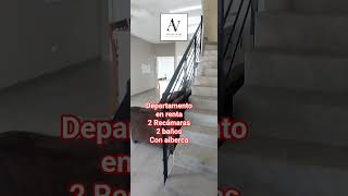 Departamentos en renta 2 Recámaras 2 baños con alberca y asador a 5 min de la playa #arcethvaldes
