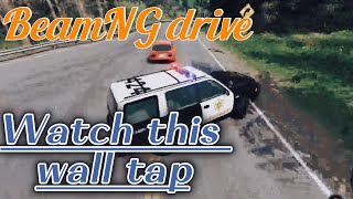 | BeamNG.drive | police chase and sick wall tap