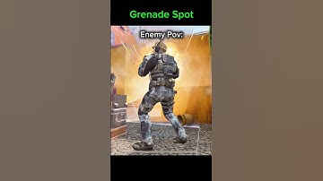 Best Grenade Spots in Tunisia 💯 Pro Setting Cod Mobile #shorts #codm