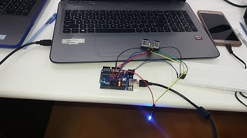 Ultra sonic sensor working in Cisco thinqbator lab