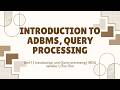 UNIT 1 | Introduction to ADBMS | MDU Syllabus | One shot Complete | BTech AIML | BCA | MCA