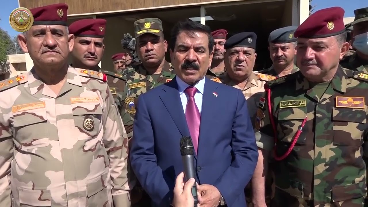 وزير الدفاع السيد جمعة عناد سعدون يتحدث عن فرقة القوات الخاصة التي أمر بتشكيلها عند تسنّمه الوزارة