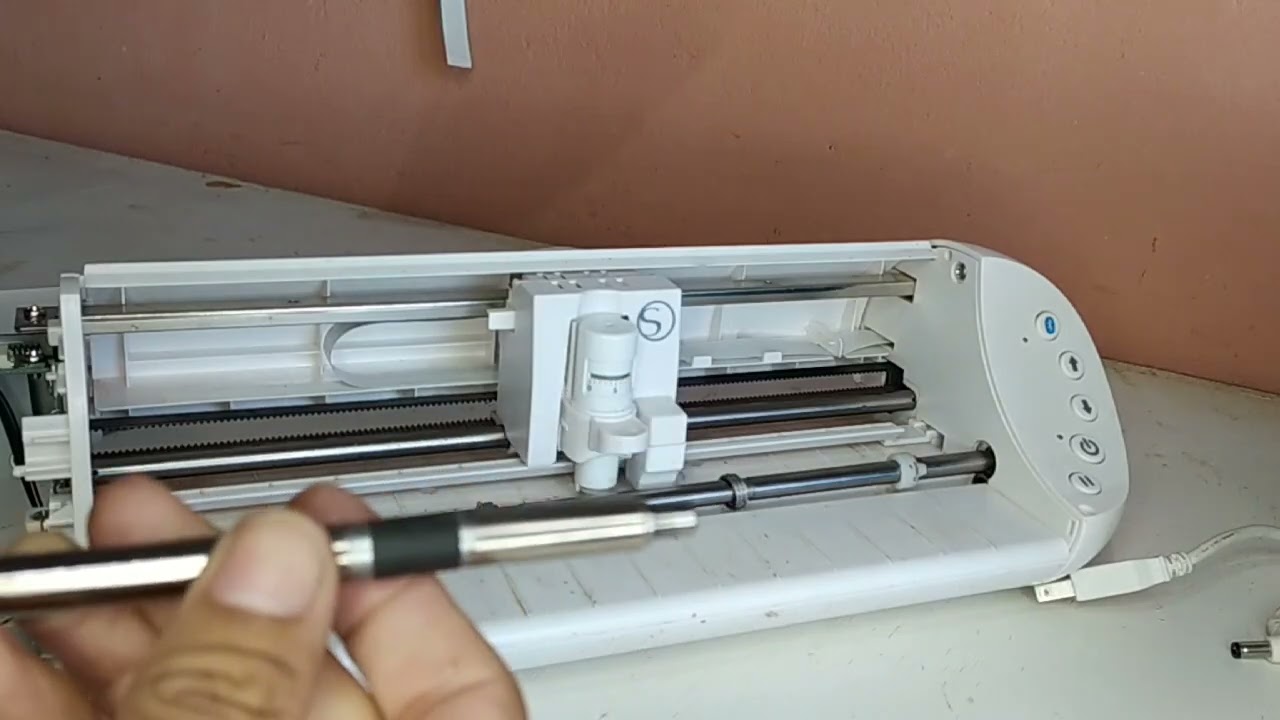 Recuperando o Cilindro gasto  da Silhouette, Cortando torto