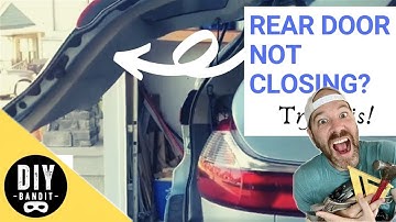 🔥 Rear Hatch/Door Not Latching Automatically?➔Try This Easy DIY Trick (Minivan / SUV) Toyota Sienna