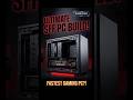 INSANE Next-Gen Gaming PC Setup! (RTX 5080 + Ryzen 9800X3D)#gaming #pc set up#shorts