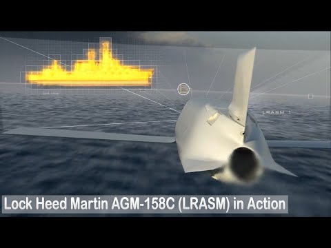 Unleashing Destruction: Lock Heed Martin AGM-158C (LRASM) in Action
