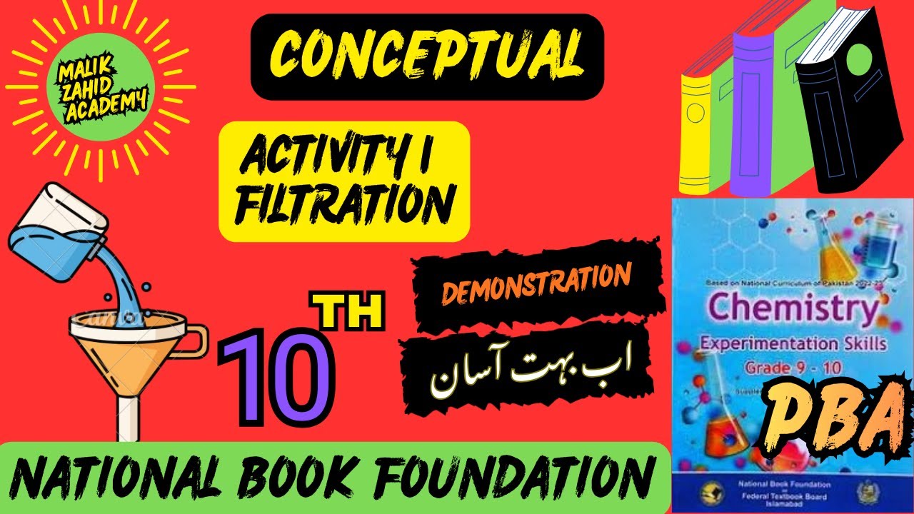 Activity 1 | Filtration | Experimentation Skills Chemistry 10 NBF 2025