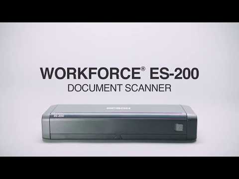 Epson WorkForce ES-200 Scanner | Overview